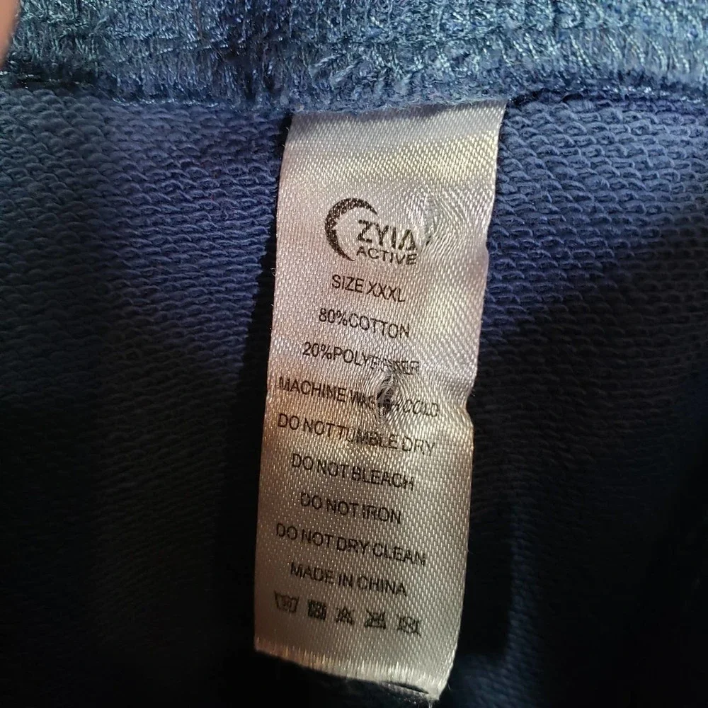 Zyia Active Take Me Anywhere‎ Skirt XXL Blue Knit